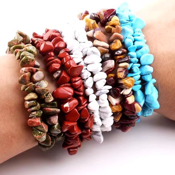 Bracelet And Earrings Set - Citrine Natural Healing Stone - Picture 10 of 13